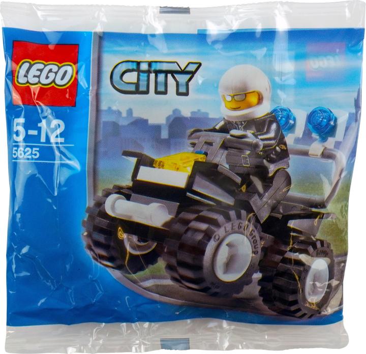 Image du produit LEGO City 5625 Police Quad 4x4 Polybag - 5625 NOUVEAU! Quantité 1x (5625, LEGO Classic)