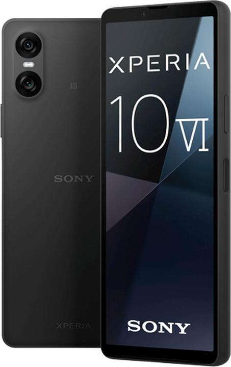 Produktbild Sony Xperia 10 VI (128 GB, Black, 6.10", SIM + eSIM, 48 Mpx, 5G)