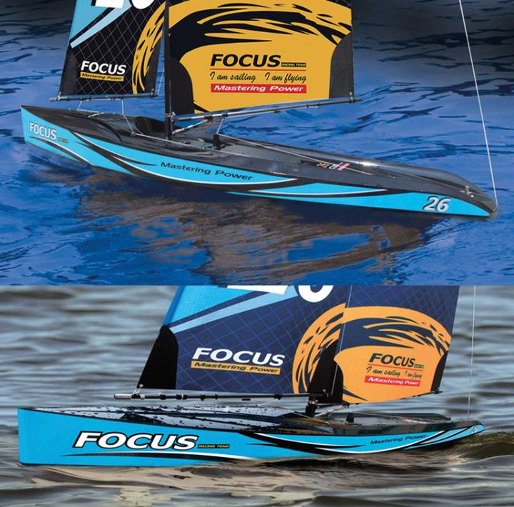 Produktbild Joysway Focus V3 Segelboot 1-meter RTR Blau