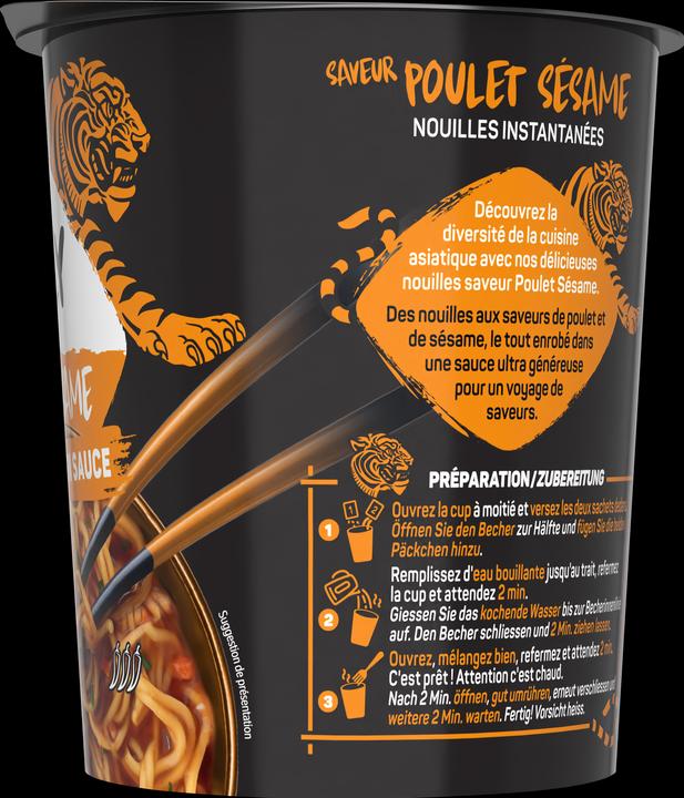 Immagine prodotto Maggi Pasto pronto Saucy Noodle Pollo al Sesamo 75 g (90 g)