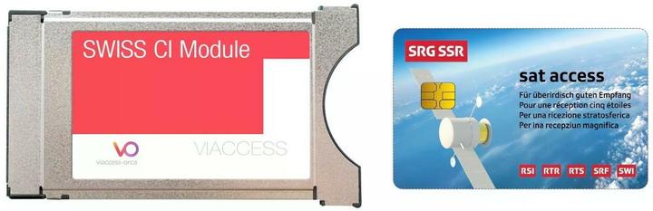 Swiss CI Module Sataccess SRG SSR Karte (Viaccess, CI Modul)
