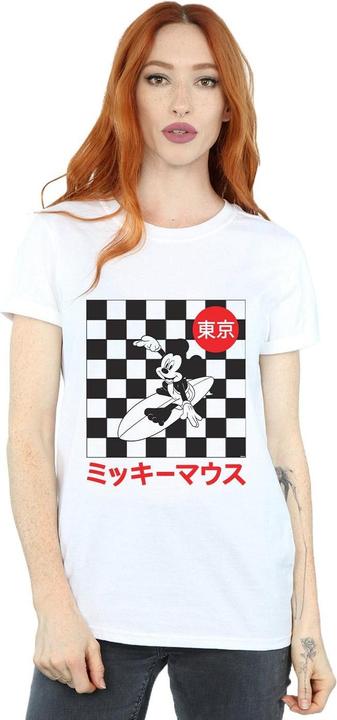 Immagine prodotto Disney Mickey Mouse Surfing Maglietta Ampia Donna (XXL)