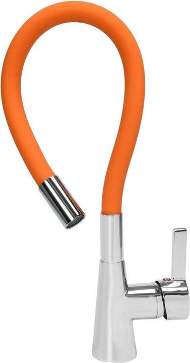 Immagine prodotto Fala Rubinetto da cucina monocomando per lavello flessibile in arancione