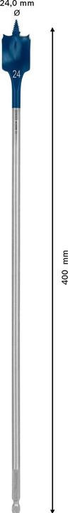 Immagine prodotto Bosch Professional Zubehör EXPERT Fresa piatta a velocità di taglio automatica, 24 x 400 mm (24 millimetri)
