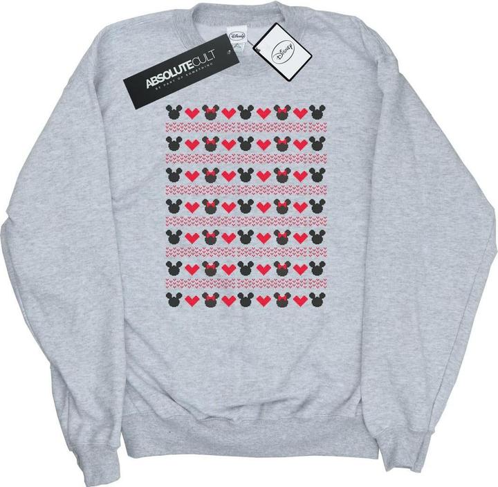 Produktbild Disney Mickey And Minnie Christmas Hearts Sweatshirt (L)