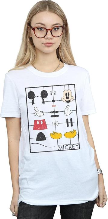 Image du produit Disney - T-shirt MICKEY MOUSE CONSTRUCTION KIT - Femme (3XL)