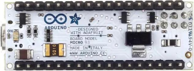 Actual product image Arduino Board Micro without Headers