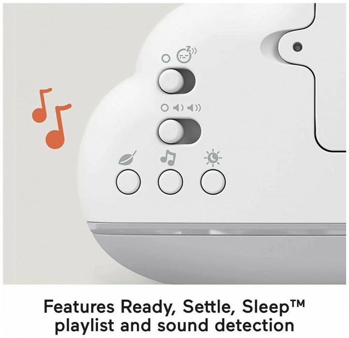 Productafbeelding Fisher-Price Mobiel en muziekdoos voor babybedje Regenboog