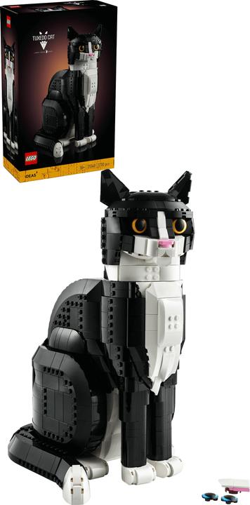 Produktbild LEGO Schwarz-weisse Katze (21349, LEGO Seltene Sets, LEGO Ideas)