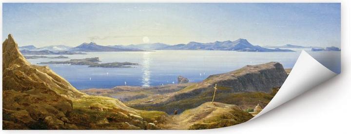 Produktbild Trenddeko Küstenlandschaft am Golf von Neapel (100 x 40 cm, 120 x 50 cm)