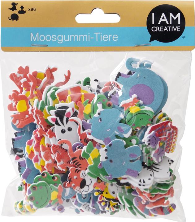 I Am Creative Sponge rubber shapes