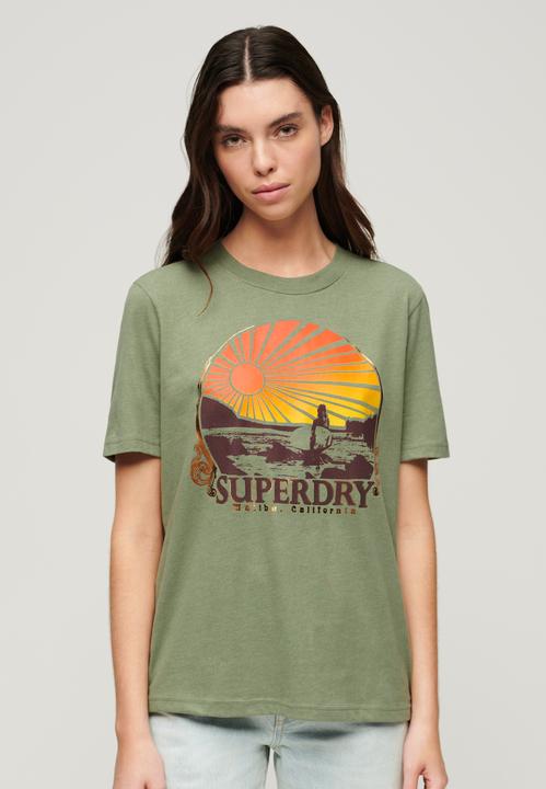 Actual product image Superdry 's t-shirt travel souvenir (M)