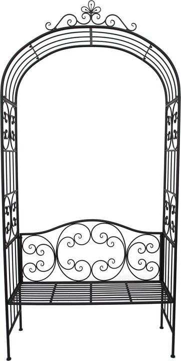 Image du produit HTI-Living Banc de jardin avec arche de roses