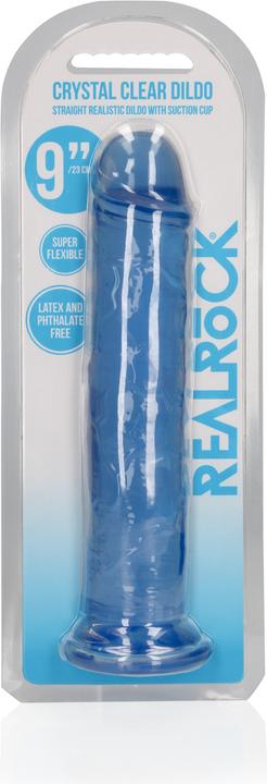 Produktbild RealRock Straight Realistic Dildo with Suction Cup - 9" / 23