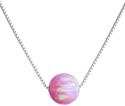 Evolution Group Charming necklace with synthetic opal 12044.3 (L) (Synthetische Steine)