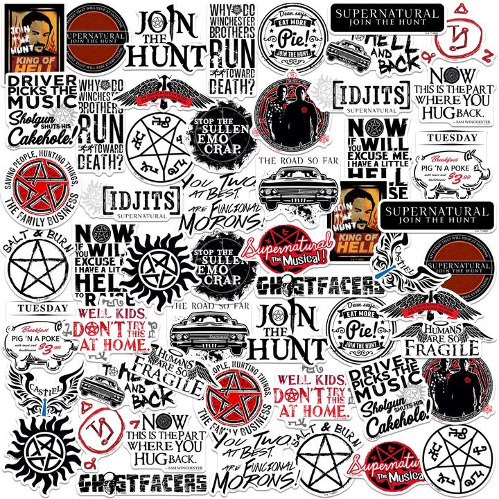 Image du produit Supernatural - Autocollants DELUXE