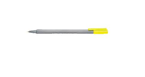 Actual product image Staedtler 334 Fineliner triplus neon yellow (Neon yellow, Grey, 1 x)