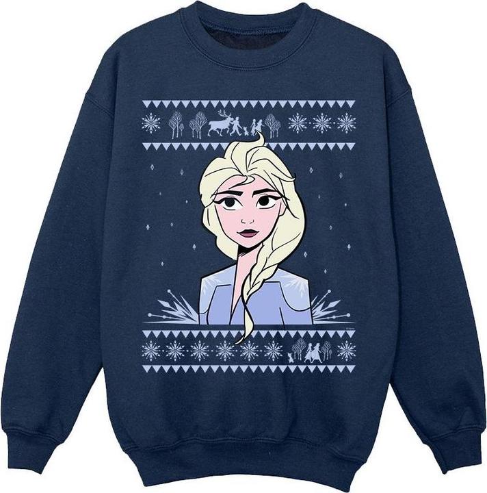 Image du produit Disney - Sweat FROZEN ELSA CHRISTMAS - Fille (128)