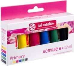 Produktbild Royal Talens Talens Art Creation Acrylfarben-Set Primär, 6x12ml (12 ml)