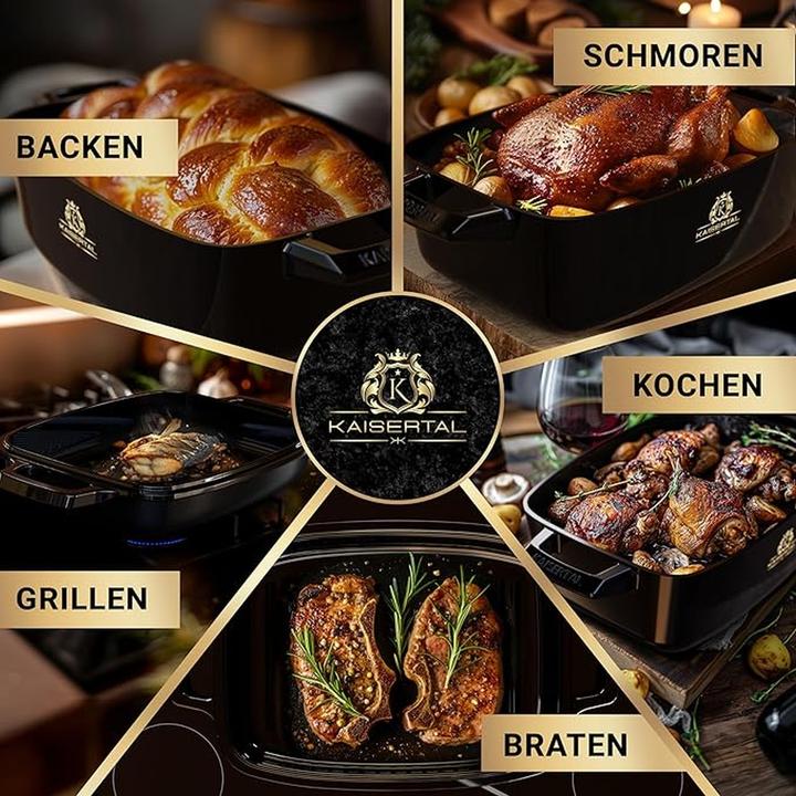 Produktbild Kaisertal Gänsebräter (Bräter + Schmortopf, Gusseisen)