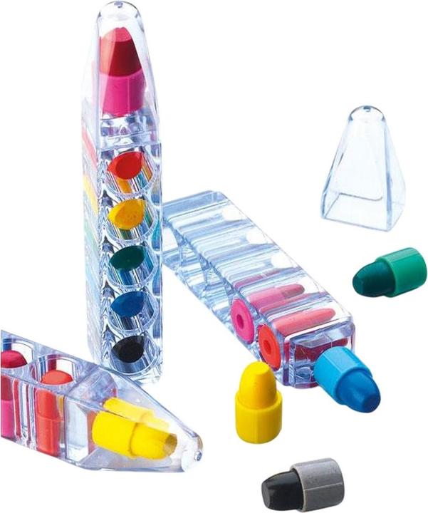 Immagine prodotto MidOcean Magic Pastello a Base di Cera Set (Trasparente, Colorato, 6 x)