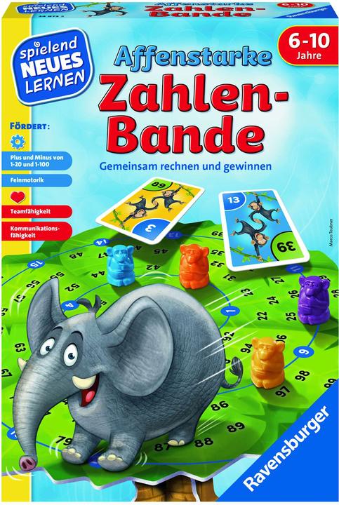 Produktbild Ravensburger Affenstarke Zahlenbande (Deutsch)