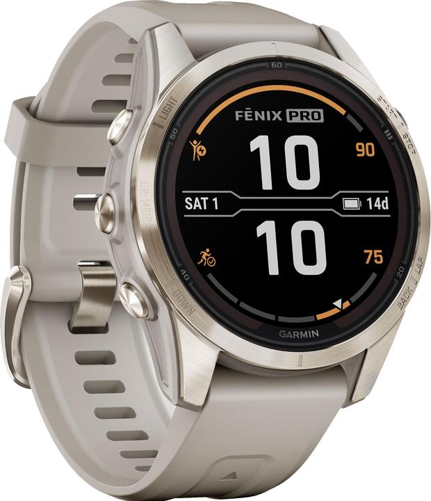 Produktbild Garmin Fenix 7S Pro Sapphire Solar Edition (42 mm)