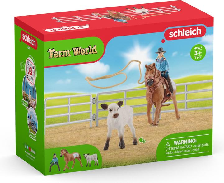 Produktbild Schleich Team Roping mit Cowgirl
