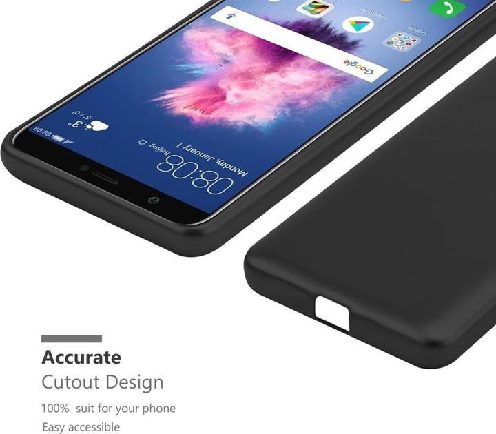 Productafbeelding Cadorabo TPU Matte Metallic hoes (Huawei Enjoy 7S, Huawei P Smart (2018))