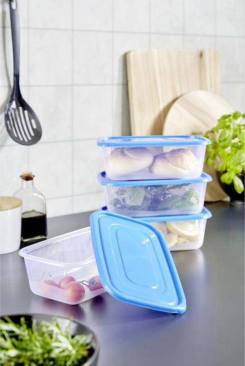 Actual product image HomeZone Food storage jar set of 4 (1.45 l)