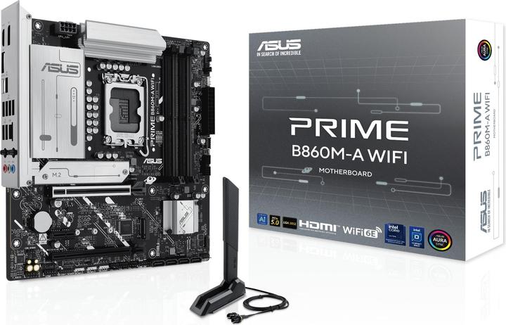 ASUS PRIME B860M-A WIFI (LGA 1851, Intel B860, mATX)