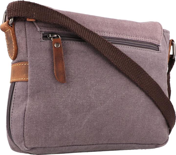 Immagine prodotto Greenburry Borsa a tracolla in canapa vintage da 22 cm