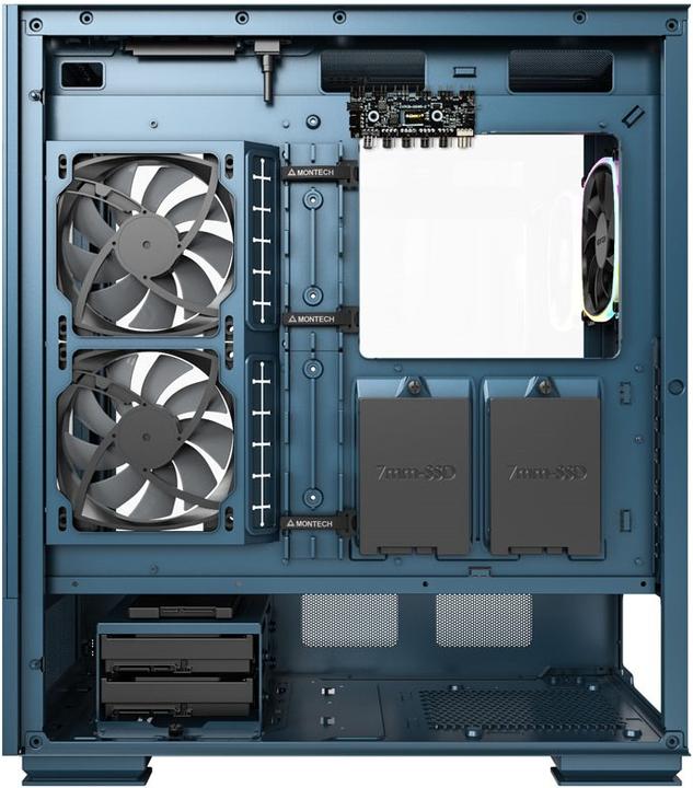 Produktbild Montech SKY TWO, Midi-Tower - blau (ATX, Mini-ITX, mATX)