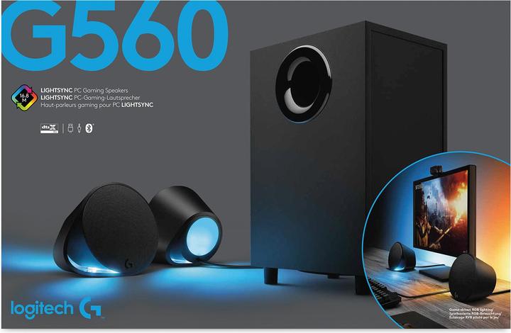 Actual product image Logitech G560