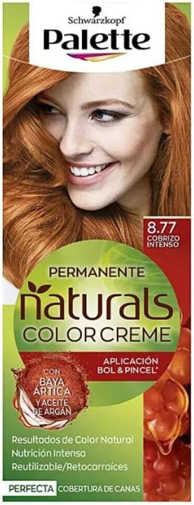 Actual product image Palette NATURAL ink #8.77-cobrizo intenso (8-77)