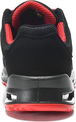 Produktbild Elten Lakers XXT Low ESD S1P, schwarz/rot 37 EU (S1P, 37)