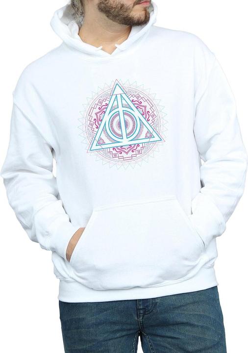 Produktbild Neon Deathly Hallows Kapuzenpullover (S)