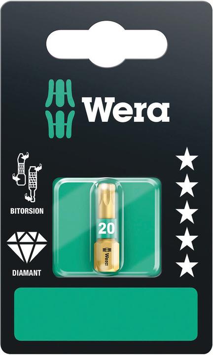 Wera 867/1 BDC TX 20 x 25 mm SB (T20)