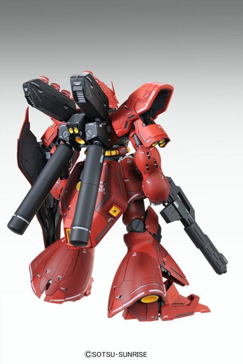 Actual product image Bandai Gundam - Model Kit - MG 1/100 - MSN-04 Sazabi Ver.KA