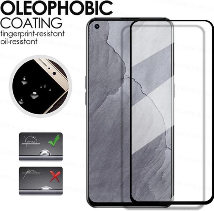 Actual product image Screenguard Realme GT Master Full Screen Protective Glass Film 2.5D 9H (1 Piece, Realme GT Master)