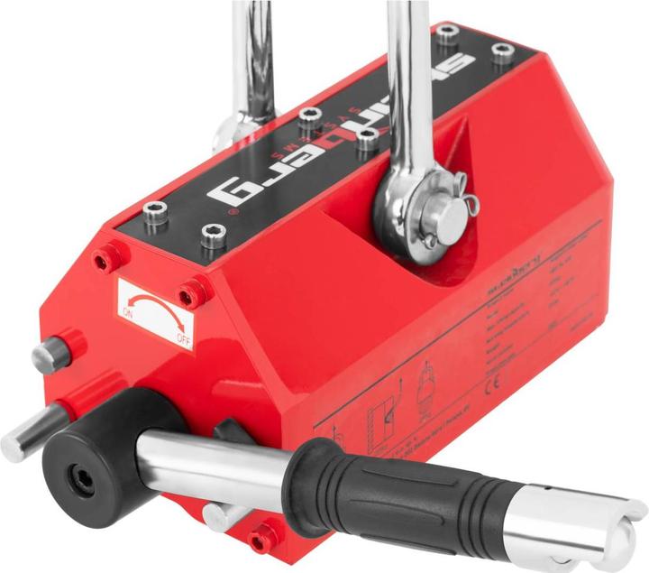Actual product image Steinberg HubMagnet 600 Kg 0 6 T HebeMagnet Lasthebemagnet Neodym Magnet Kran Kranmagnet (1 x)