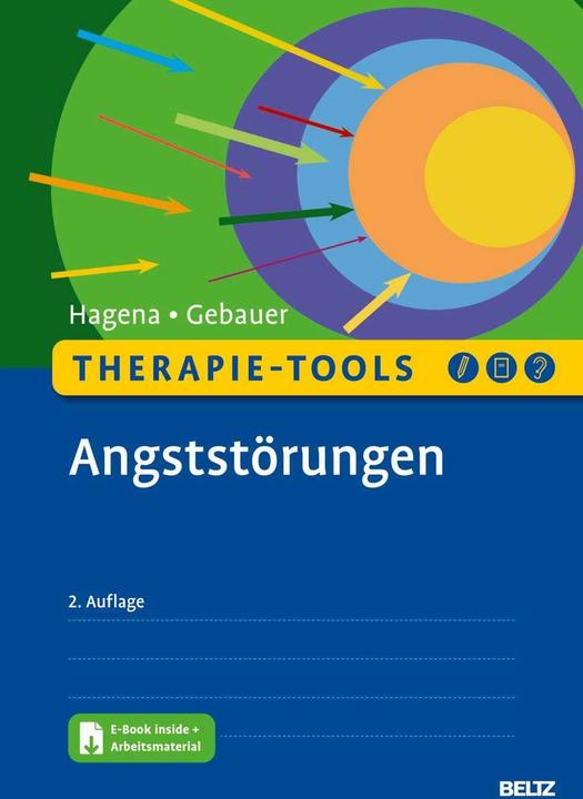 Produktbild Therapie-Tools Angststörungen (Deutsch, Malte Gebauer, Silka Hagena, 2023)