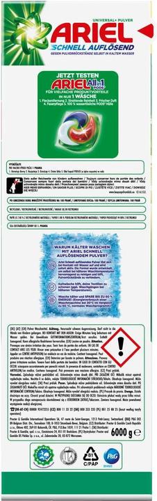 Image du produit Ariel Universal+ (100 Cycles de lavage, Poudre)