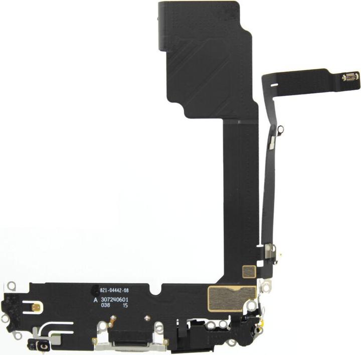Productafbeelding OEM Oplaadpoort Flex voor iPhone 15 Pro Max, wit titanium (iPhone 15 Pro Max)
