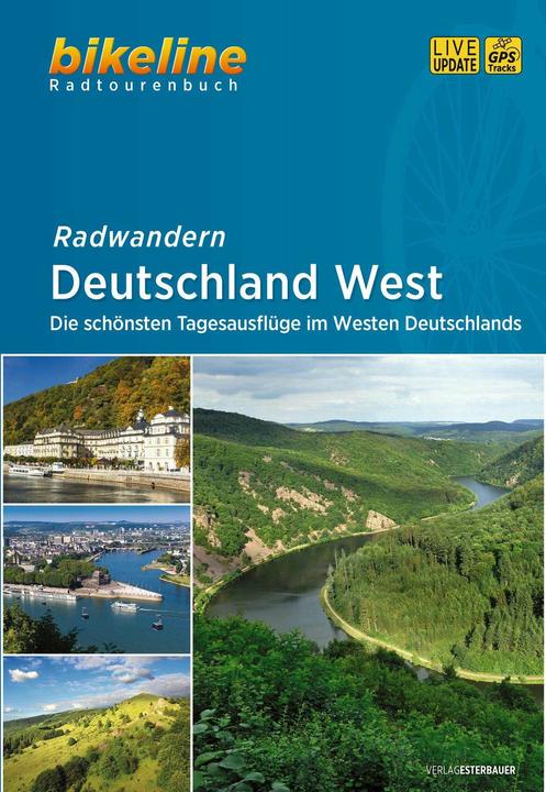 Actual product image Radwandern Deutschland West (German, Esterbauer publishing house, 2021)
