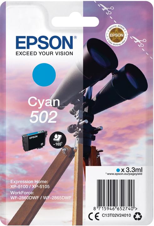 Image du produit Epson 502 (C)