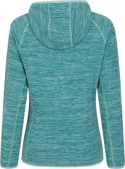 Actual product image Mountain Warehouse Womens/Ladies Lleyn II Melange Full Zip Hoodie (40 D)