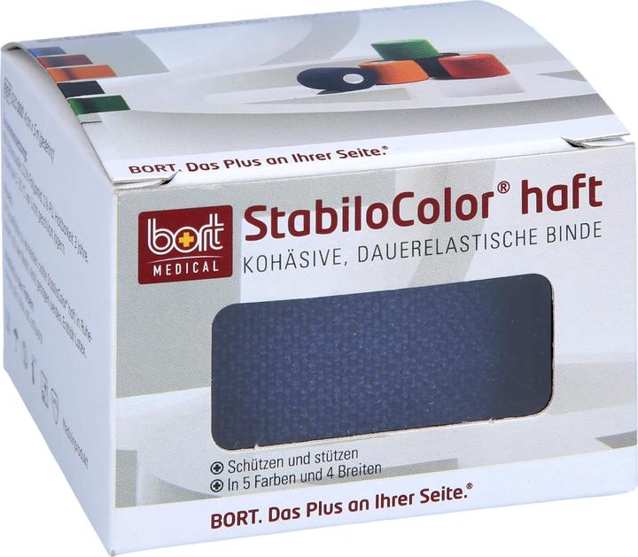 Produktbild Bort Medical Binde 4cmx5m kohesiv blau