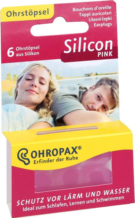 Ohropax Silicone ROSE (6 x)