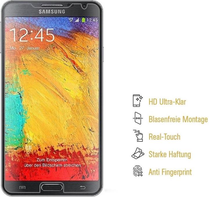 Produktbild Protectorking 2x Displayschutz HD Klar (2 Stück, Samsung Galaxy Note 3)